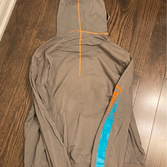 Puma grey zip up vintage - Picture 2 of 3